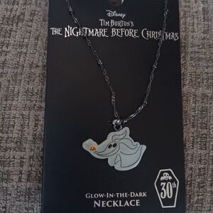 Disney Nightmare Before Christmas Zero Glow Necklace
